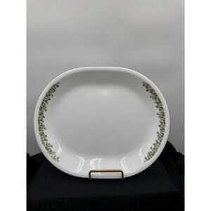 Corelle Crazy Daisy Spring Blossom Oval Serving Plate Platter Vintage
